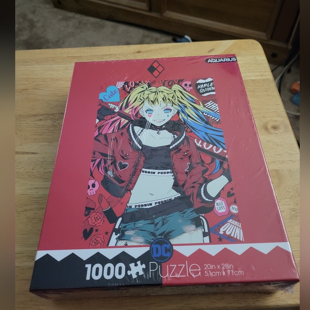 DC Comics Sealed Harley Quinn Puzzle